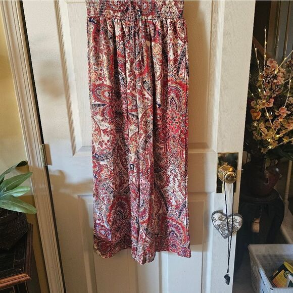 BOHO FLORAL PAISLEY PALAZZOS - Picture 4 of 6